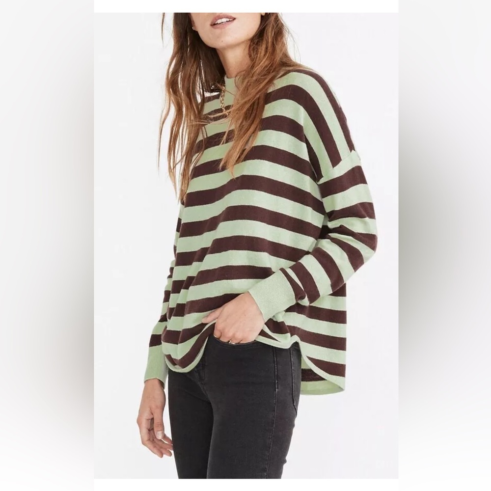NWT Madewell Ashbury Mockneck Sweater